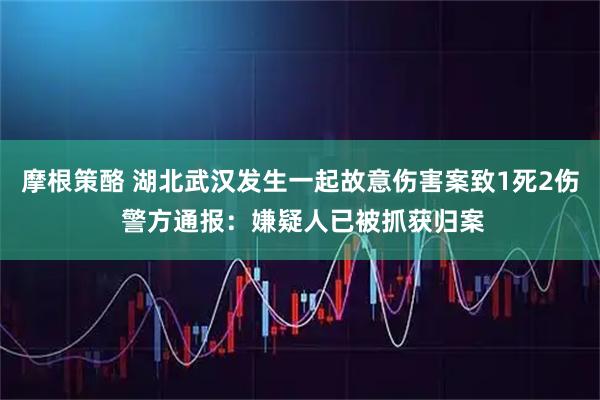 摩根策酪 湖北武汉发生一起故意伤害案致1死2伤 警方通报：嫌疑人已被抓获归案